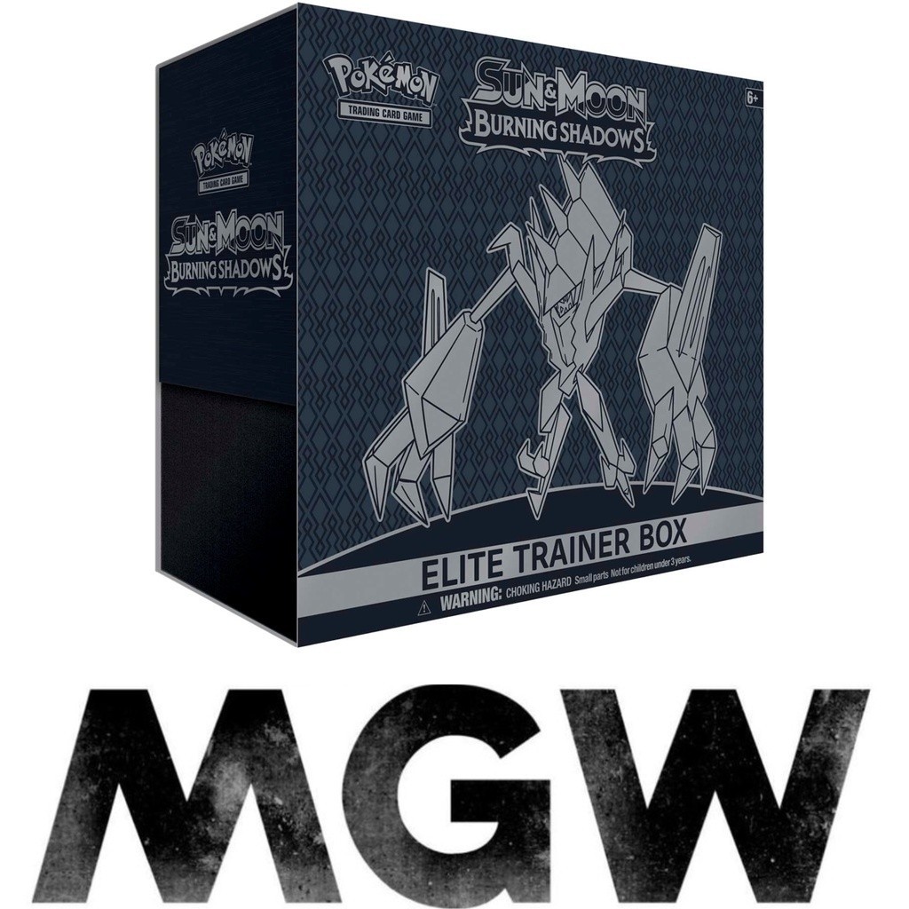 Pokemon TCG SM3 Burning Shadow Elite Trainer Box Factory Sealed English Ready to Ship